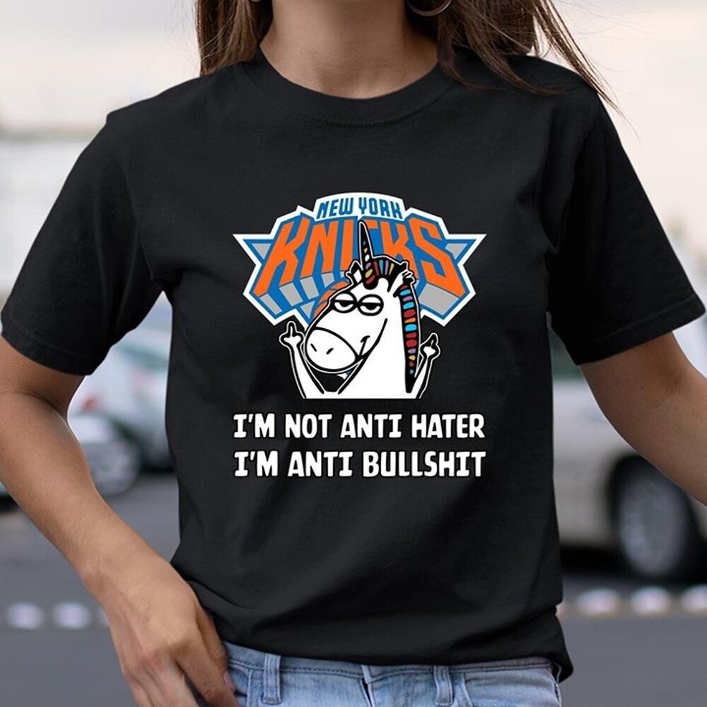New York Knicks Unicorn NBA Basketball Team Fan Graphic Streetwear T-Shirt 91